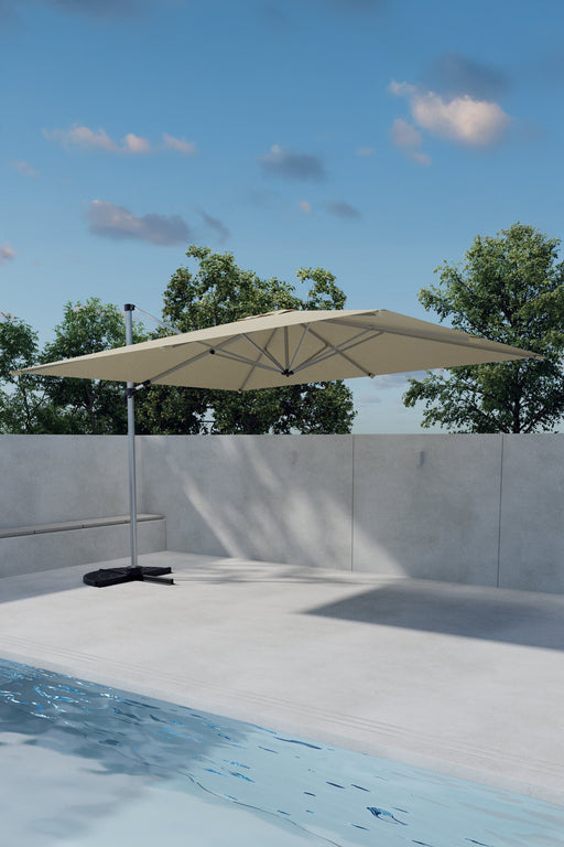 Nohr Zweefparasol Adrianne 294cm - Beige - ThatLyfeStyle