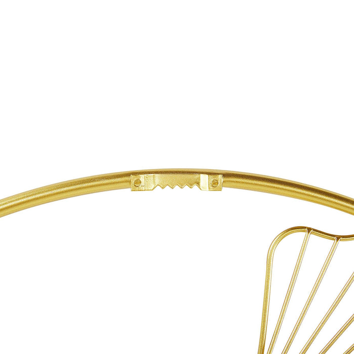 Beliani - BISMUTH - Wanddecoratie - Goud - Metaal