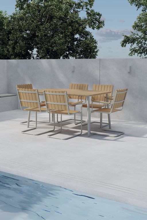 Nohr Outdoor Diningset Shayvonne - Beige/Naturel - ThatLyfeStyle