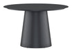 Nohr Ronde Tuintafel Mikeisha Aluminium, Ø120cm - Zwart