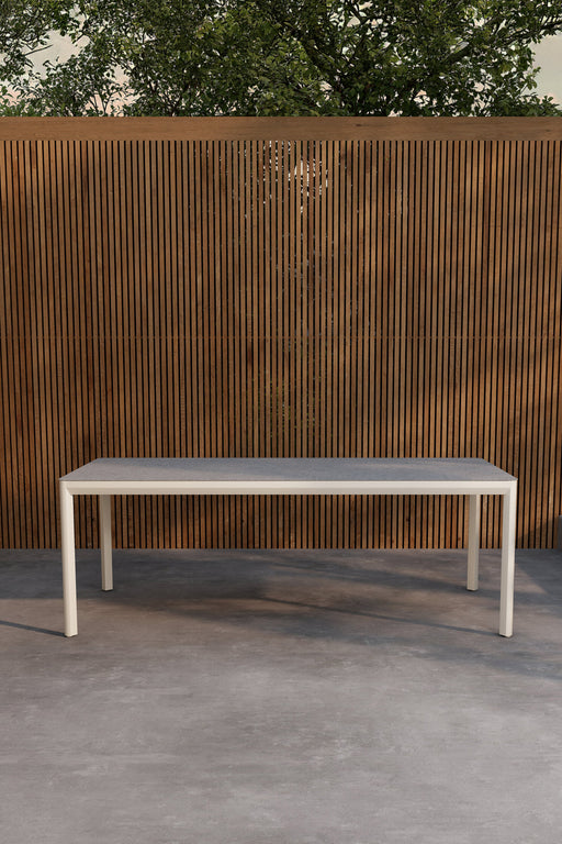 Nohr Tuintafel Zachari Keramisch glas, 220 x 100cm - Beige - ThatLyfeStyle