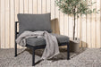 Nohr Loungeset Lasheka Middenmodule - Grijs/Zwart - ThatLyfeStyle