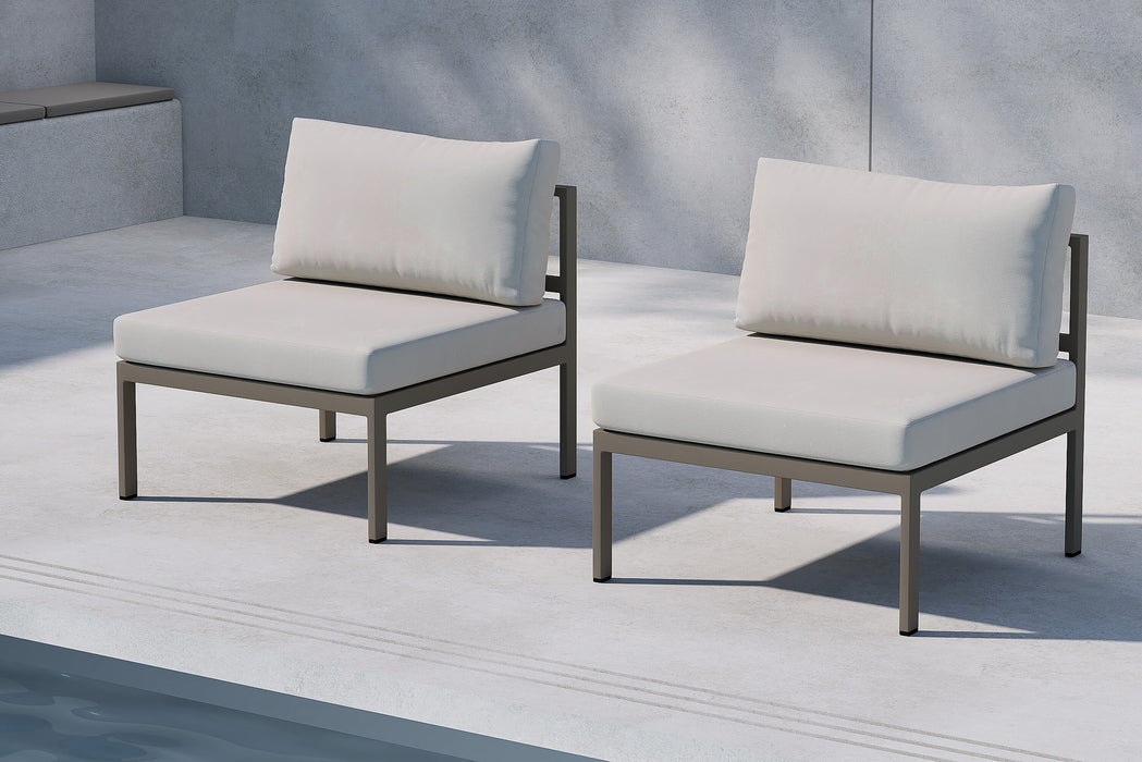 Nohr Loungeset Lasheka Middenmodule - Beige/Bruin
