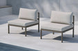 Nohr Loungeset Lasheka Middenmodule - Beige/Bruin