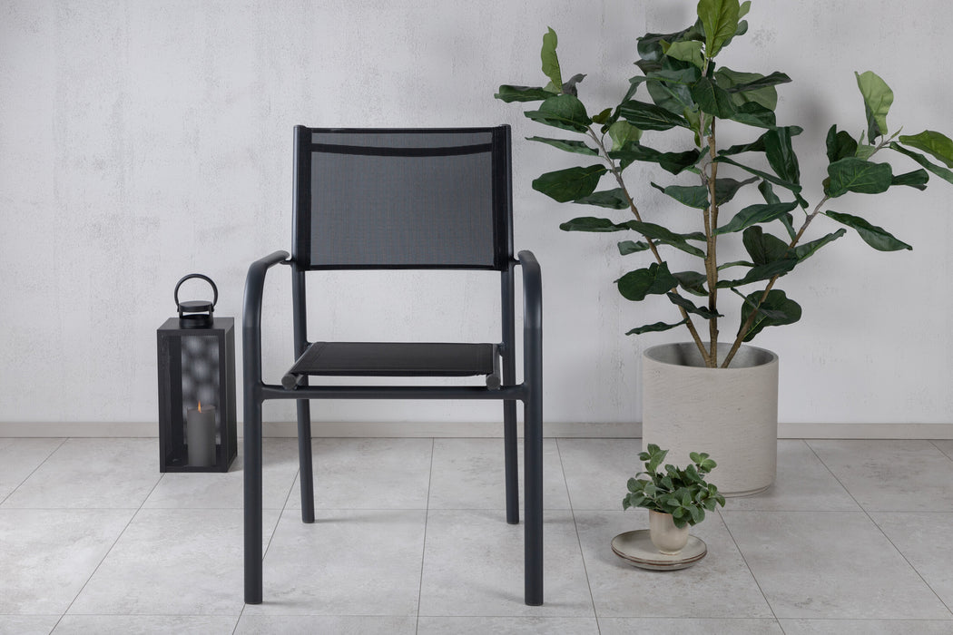 Nohr Tuinstoel Vaishali - Zwart - ThatLyfeStyle