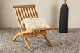 Nohr Outdoor Loungestoel Amberia Teakhout - Naturel - ThatLyfeStyle
