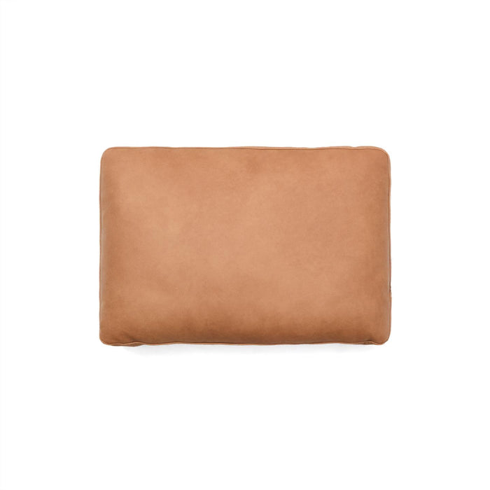 Kave Home Kussen Blok Leer, 40 x 60cm - Bruin