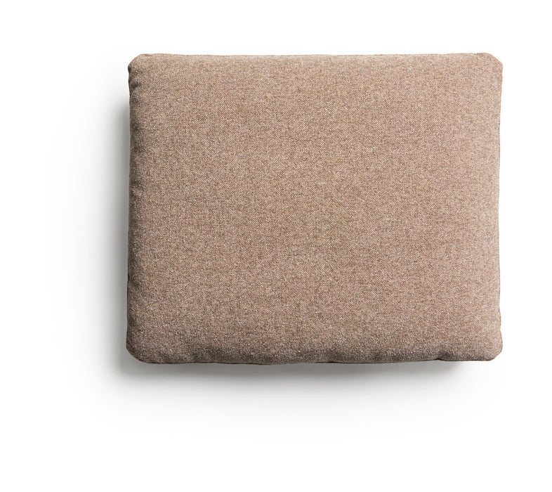 Kave Home Sierkussen Blok Chenille, 50 x 60cm - Bruin