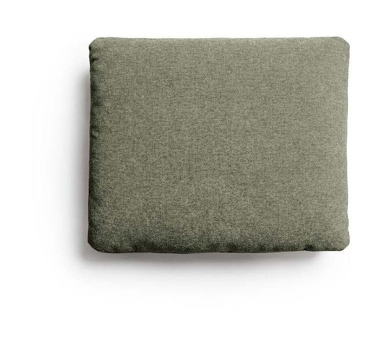 Kave Home Sierkussen Blok Chenille, 50 x 60cm - Mosgroen
