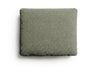 Kave Home Sierkussen Blok Chenille, 50 x 60cm - Mosgroen