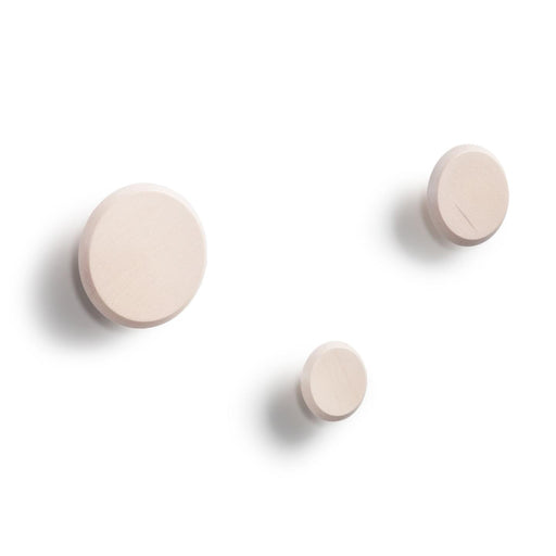 Kave Home Kapstokhaak Nadua Set van 3 stuks - Naturel - ThatLyfeStyle