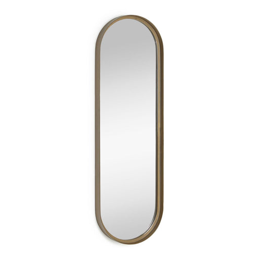 Kave Home Ovale Spiegel Tiare Goud, 100 x 31cm - Ovaal