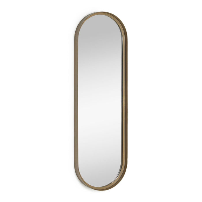 Kave Home Ovale Spiegel Tiare Goud, 100 x 31cm - Ovaal