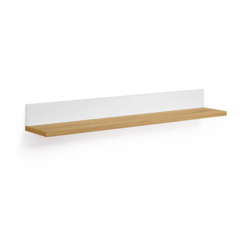 Kave Home Wandplank Abilen Eiken, 80cm - Wit