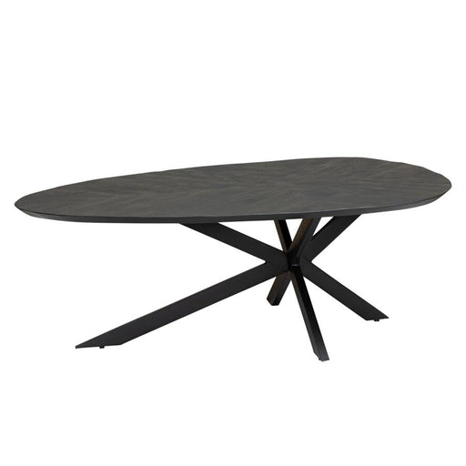 Tower Living Organische Salontafel Pianella Mangohout, 130 x 80cm - Zwart - ThatLyfeStyle