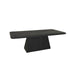 Tower Living Eettafel Asti Mangohout, 220 x 110cm - Zwart