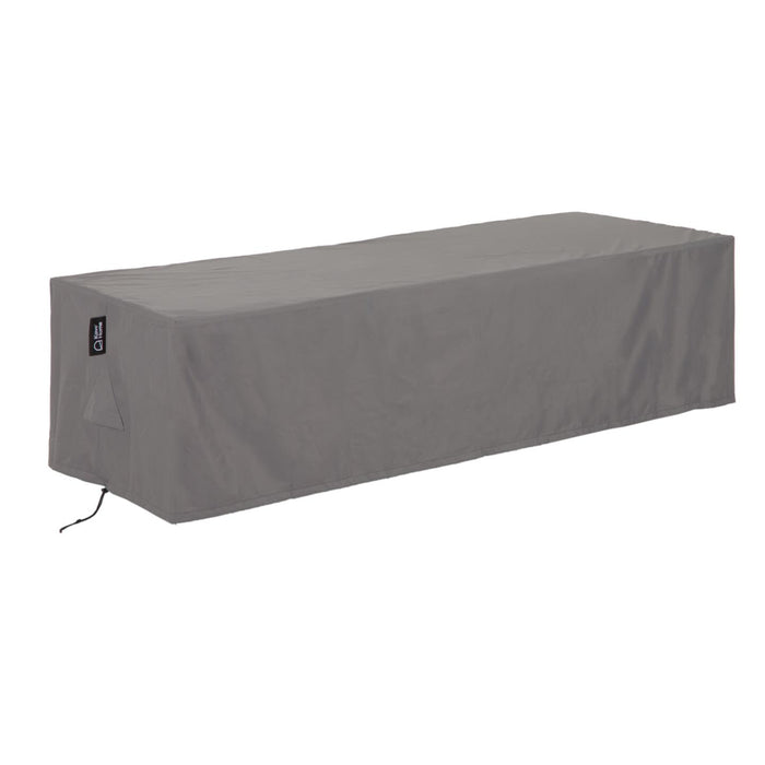 Kave Home Beschermhoes Iria Voor ligstoelen, 205 x 75cm - Donkergroen