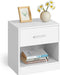 ACAZA Nachtkastje Wit - 41 x 39 x 28 cm - ThatLyfeStyle