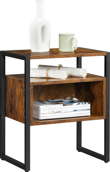 ACAZA Nachtkastje Industrieel - 53 x 44 x 30 cm - ThatLyfeStyle