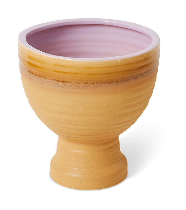 HKliving Plantenpot Planter Ø36cm - Caramel