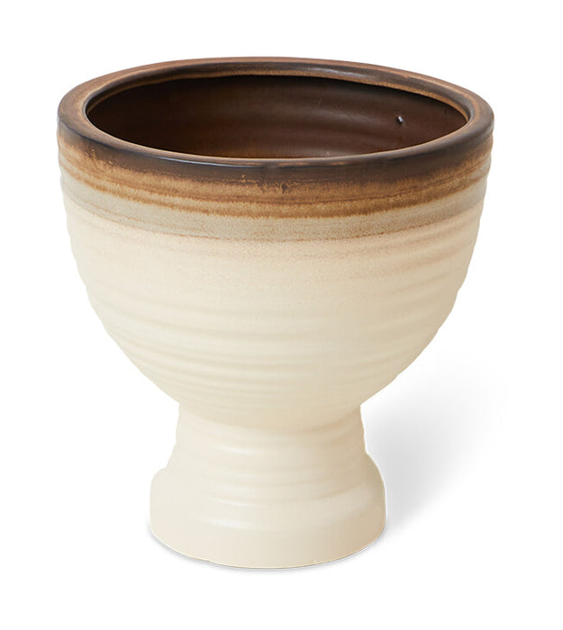 HKliving Plantenpot Planter Ø36cm - Vanilla
