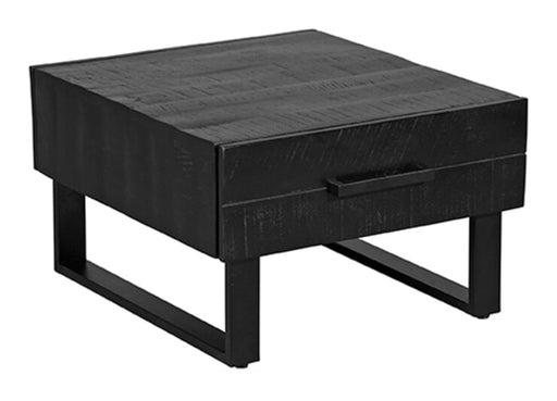LABEL51 Salontafel Santos Mangohout, 64 x 70cm - Zwart - ThatLyfeStyle