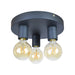 Urban Interiors plafondlamp Triple Ø25cm - Vintage Black