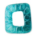 HKliving Spiegel Funky 34 x 30cm - Teal