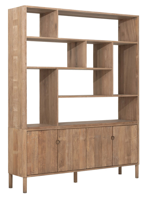 DTP Home Boekenkast Apollo Teakhout, 210 x 170cm - Bruin - ThatLyfeStyle
