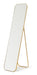 HKliving Staande Spiegel Floor 175 x 41cm - Brass - Passpiegel