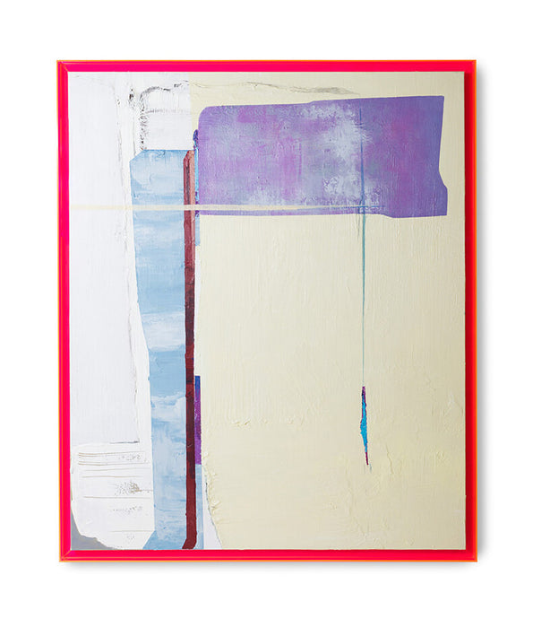 HKliving Schilderij Days in the city 152 x 127cm - ROZE
