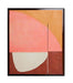 HKliving Schilderij Roseate Hues 127 x 107cm - Bruin,Roze