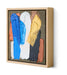 HKliving Schilderij Moonlight Strokes, 18 x 20cm - Meerkleurig