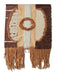 HKliving Wandkleed Beach Wol, 168 x 120cm - Bruin