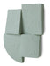 HKliving Wandobject Wall Levels - Groen