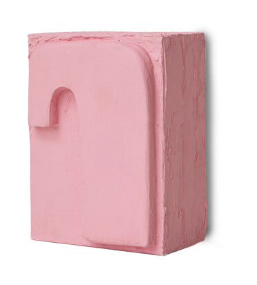 HKliving Wandobject Pocket Crave MDF, 12 x 16cm - Roze
