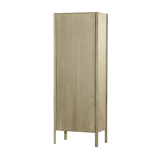 Tower Living Opbergkast Amalfi Eiken, 190 x 70cm - Whitewash