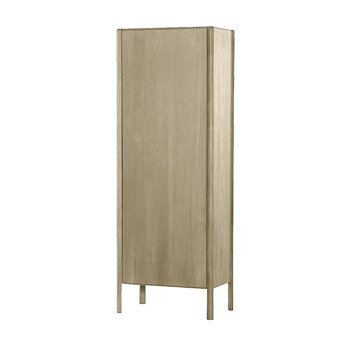 Tower Living Opbergkast Amalfi Eiken 190 x 70cm - Whitewash
