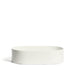 Kave Home Ovale Waskom Ovara Keramiek, 50 x 31cm - Wit