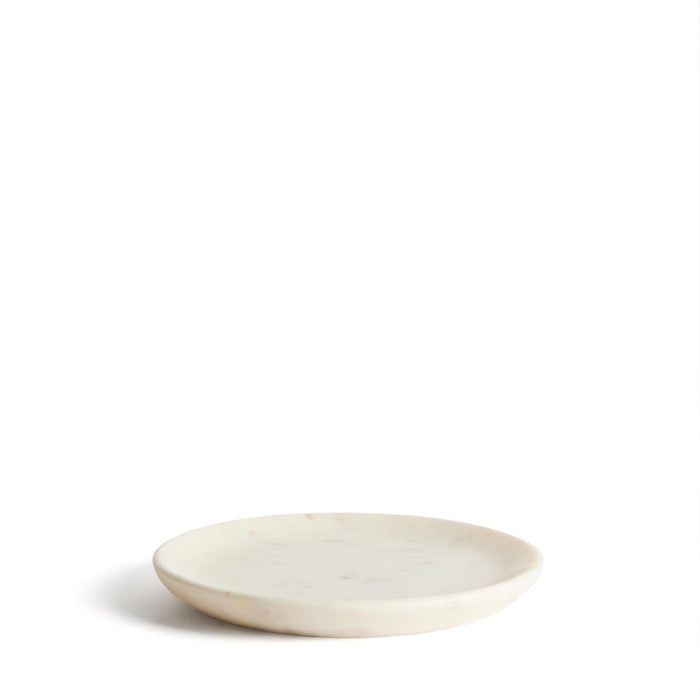 Kave Home Bord Erefi Marmer, 23cm - Wit
