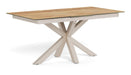 Bendt Uitschuifbare Eettafel Line Keramiek met eikenlook, 168/210 x 90cm - Naturel - ThatLyfeStyle