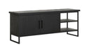 DTP Home TV-meubel Beam Teakhout, 140cm - Zwart