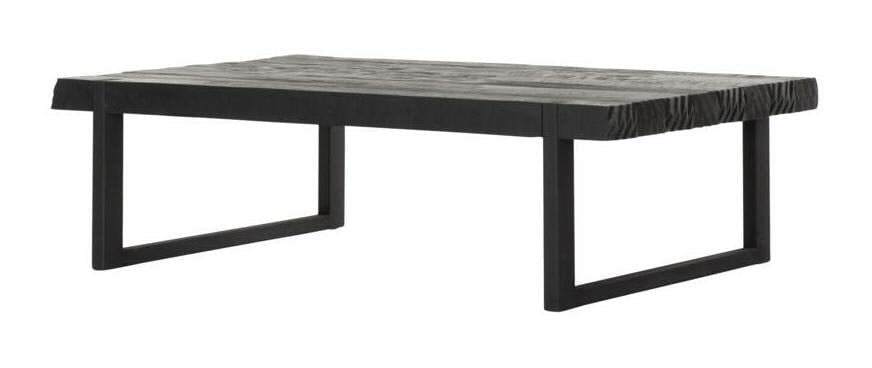 DTP Home Salontafel Beam Teakhout, 120 x 80cm - Zwart