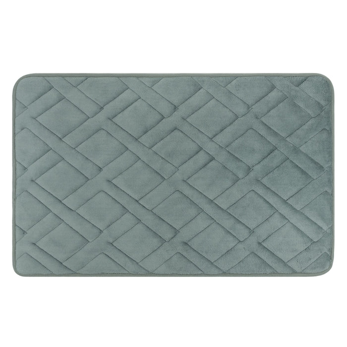 QUVIO Badmat rechthoek - Waterabsorberend - 50 x 80 cm - Microvezel