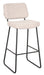LABEL51 Barkruk Noah Bouclé, Naturel (zithoogte 78cm)