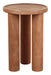 LABEL51 Ronde Bijzettafel Elly Mangohout 42 cm - Naturel