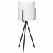 QUVIO Bloempot met metalen driepoot - Diameter 8,5 cm