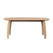 Lewis & Loft Bureau Luna - Deens ovaal - FSC® mangohout - 220x110 cm - Naturel