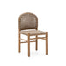 Kave Home Tuinstoel Tavira Teakhout en touw - Beige