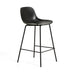 Kave Home Barkruk Altea Gerecycled kunststof - Zwart (zithoogte 65cm)